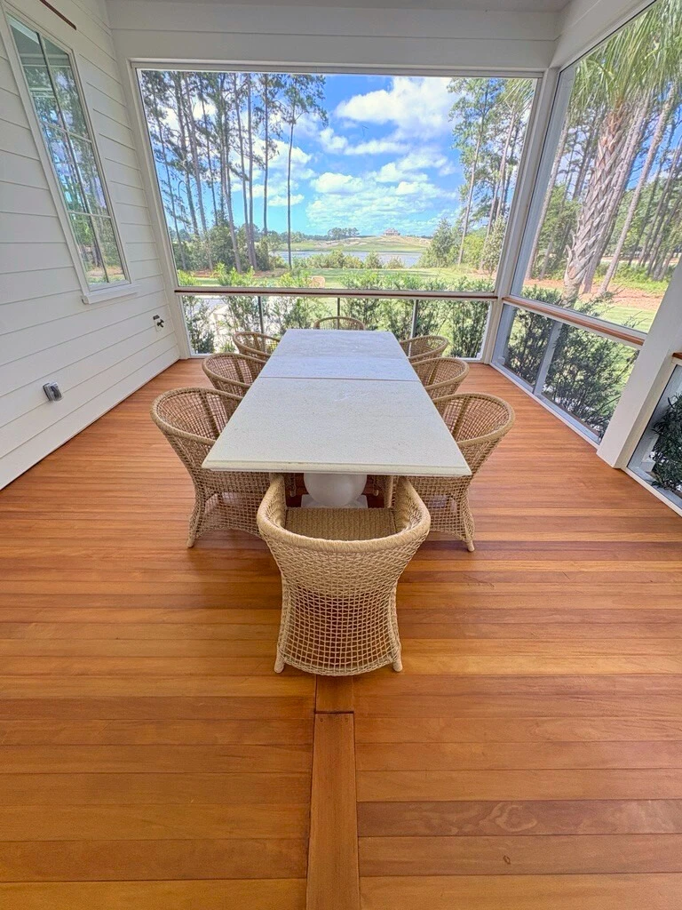 Full Property Restoration — Railing detail